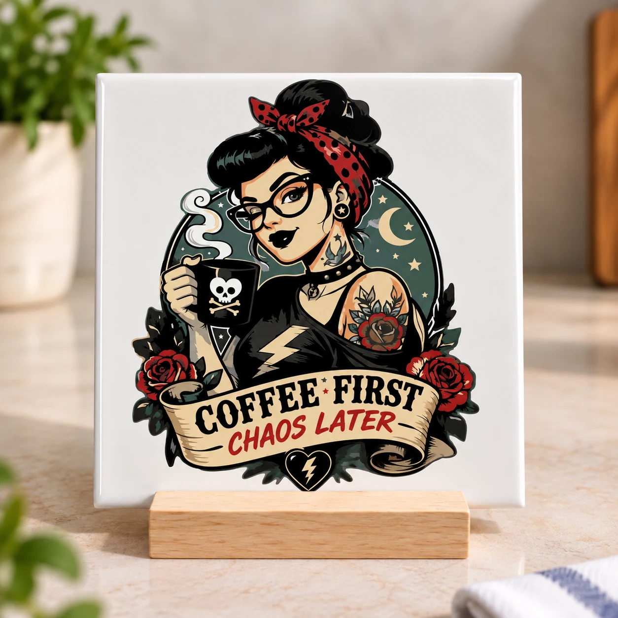 Azulejo Coffee First Chaos Later