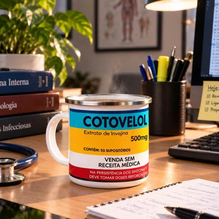 Caneca esmaltada Cotovelol