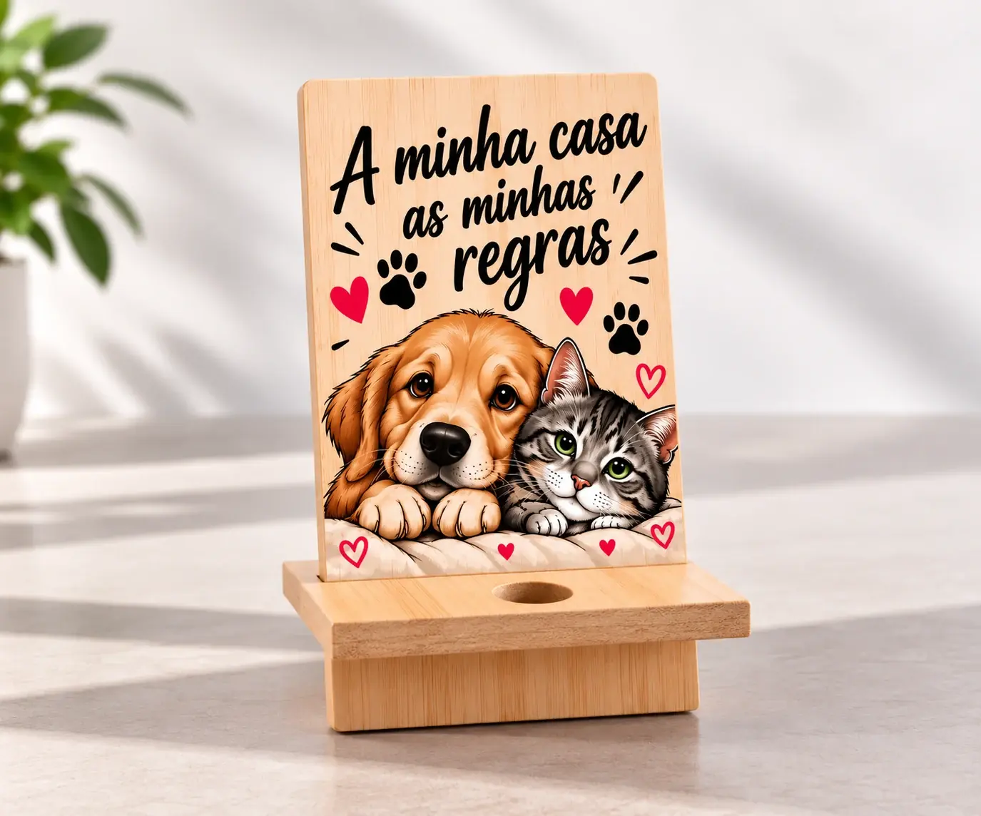 Suporte de telemóvel personalizado 1